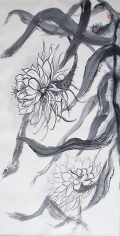 「月下美人」 柴日出子 「月下美人」 柴日出子