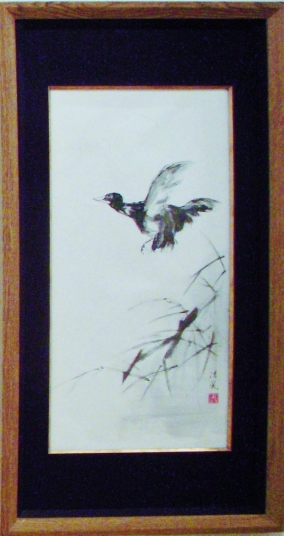 「秋暁舞翔」　中西清