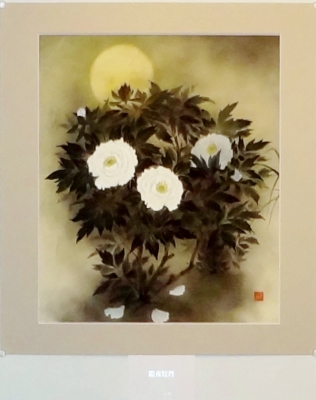 「朧夜牡丹」　植木克彦