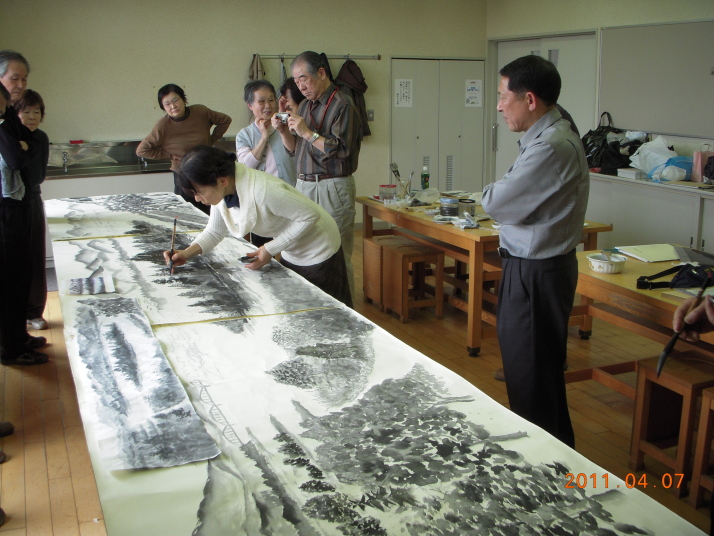 相模川絵巻共同制作