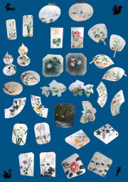 「季節の花―モビール」　植木克彦