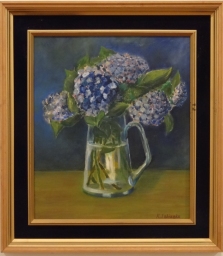 「あじさい」　F10　石坂和明