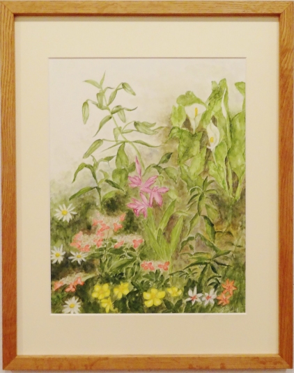 「花のある暮らし」　F6　齋藤義保