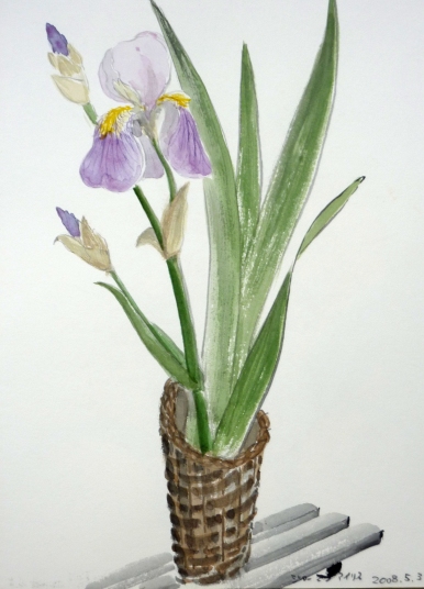 「アイリス」　F4　植木克彦