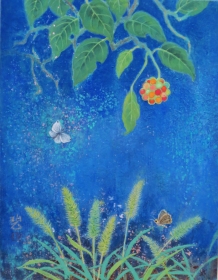 「月夜」　F6　戸田みどり