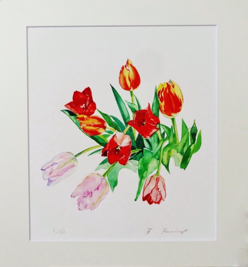 「チューリップ」　F6