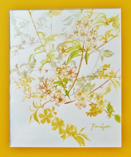 「山桜」　　F8