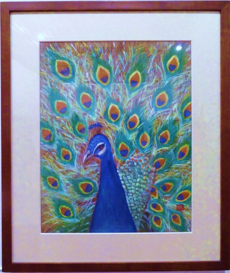 「孔雀」　柴日出子