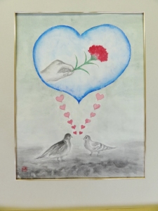 「妻の真心」　詩：鶴田英規　絵：須永文江