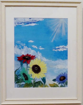 ＃５４　「故郷、故人の思い出」　詩：鈴木三郎　絵：松本慶子