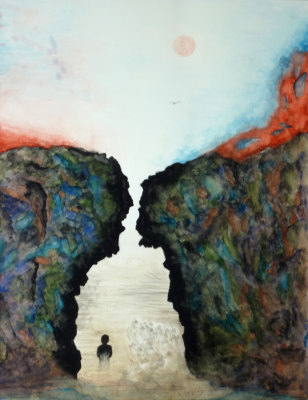 ＃４０　「平等のきびしさ」　詩：河西清人　絵：齋藤義保