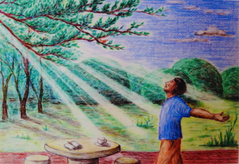 ０３　「早起き」　詩：和田正博　絵：市川善朗