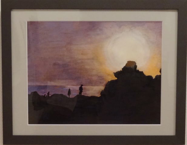 ３４　「時間旅行」　詩：幻影花　絵：久保田美佐子