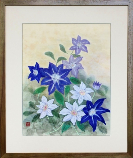 「クレマチス」　柴日出子