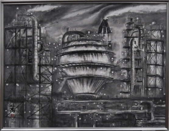 「煌然」　f50　第60回現水展記念出品作品