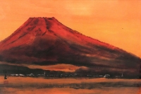 「赤富士」　田澤伯堂