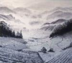 茶畑の朝 河原公治 茶畑の朝 河原公治