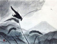 「秋も富士」　齋藤義保