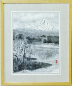 「初夏の鳥海山」上原康平