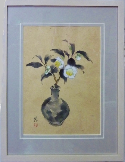 「茶の花」　講師　戸田みどり