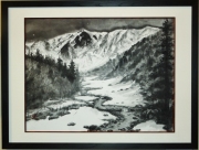 「春を待つ」 F10 市川善朗 「春を待つ」 F10 市川善朗