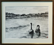 「ひととき」 F8 近内文子 「ひととき」 F8 近内文子