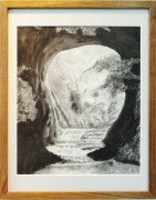 「洞窟の借景」 F8 斎藤義保 「洞窟の借景」 F8 斎藤義保