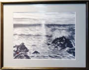 「夕陽」 F6 高橋宏行 「夕陽」 F6 高橋宏行