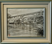 「小倉橋」 F6 石坂和明 「小倉橋」 F6 石坂和明