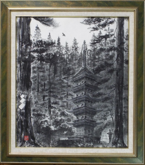 「森韻に御座す」　植木克彦