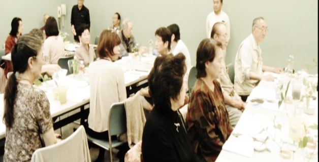 水墨画体験講習会　講師　戸田みどり先生