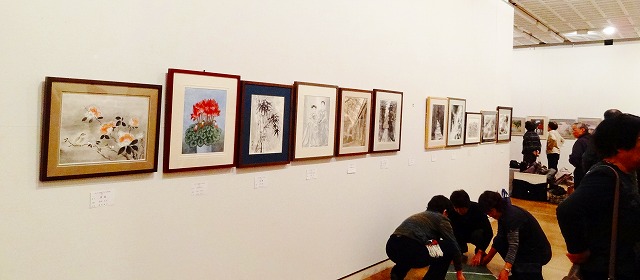 「あじさい大学学生・OB交流作品展」2012年3月