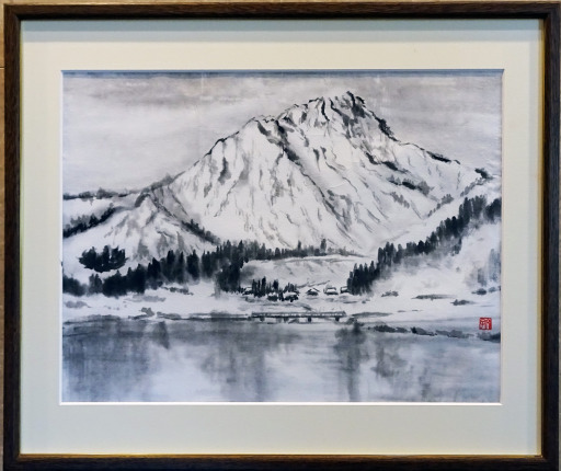 13「冬景 2」F8 近内文子 13「冬景 2」F8 近内文子