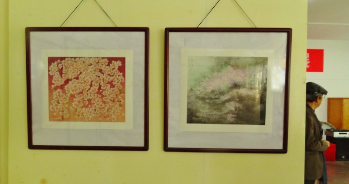 交流絵画展作品