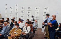 鳶尾小学校学童の作品 会場 鳶尾小学校学童の作品 会場