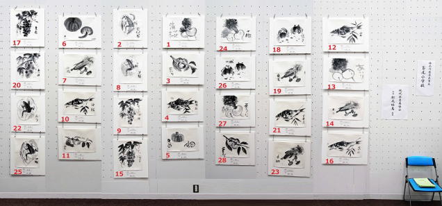 鳶尾小学校学童作品 全景 鳶尾小学校学童作品 全景