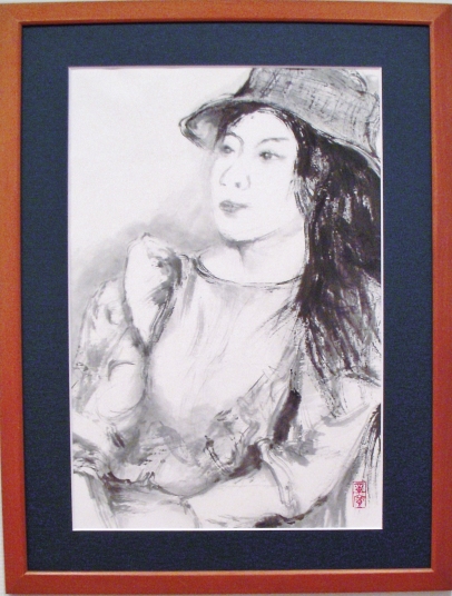 「パートナー」　詩：月と太陽　絵：（講師）萩原彰広