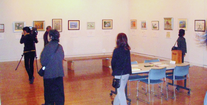 マスコミの取材