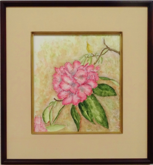 「ぼけ」　　F4　　齋藤義保