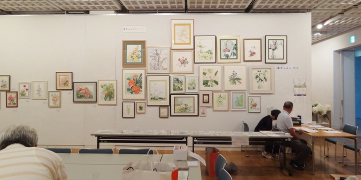 会場シーン―藤井ふみよコーナー