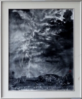 「雷鳴」 F30 松尾好高 「雷鳴」 F30 松尾好高