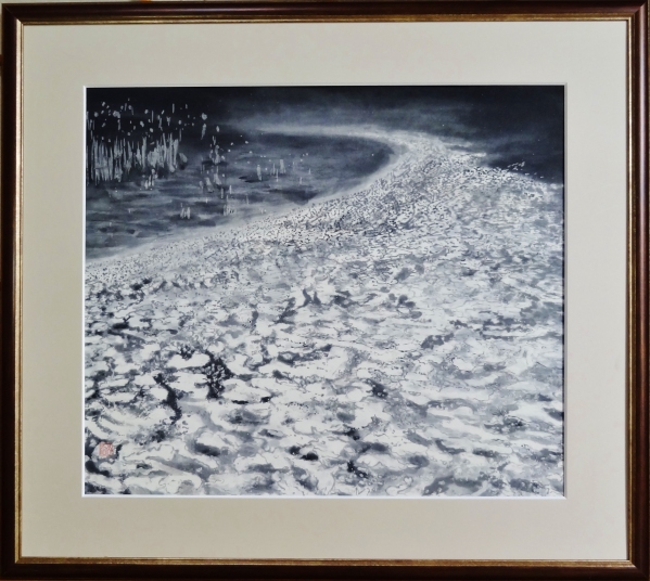 「泡沫（うたかた）浪々」　F10　河原公治