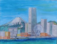 「ランドマークタワー」 石坂和明 「ランドマークタワー」 石坂和明