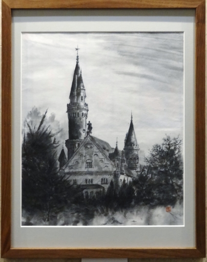 「虚栄の館」　F8　斎藤義保