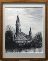 「虚栄の館」 F8 斎藤義保 「虚栄の館」 F8 斎藤義保