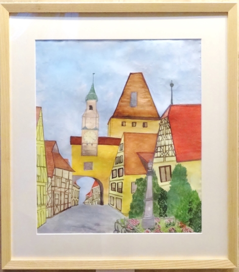 「ローテンブルグ（マルクス塔）」　F10　三浦實