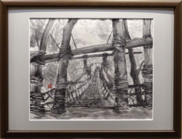 「かずら橋」 F8 高橋宏行 「かずら橋」 F8 高橋宏行