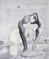 「横浜港心象」 河原公治 「横浜港心象」 河原公治