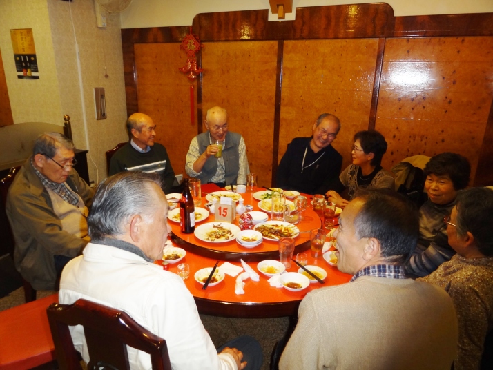 中華街で親睦会