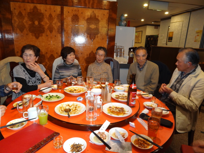 中華街で親睦会